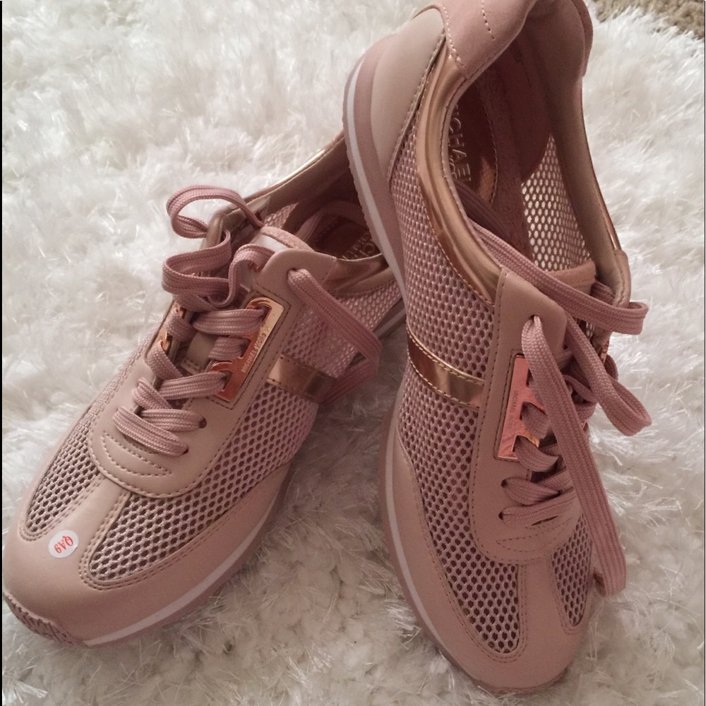 Michael kors (Maggie  pink blush gold mesh